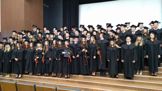 Aula UMK. Uroczyste zakończenie roku szkolnego maturzystów  